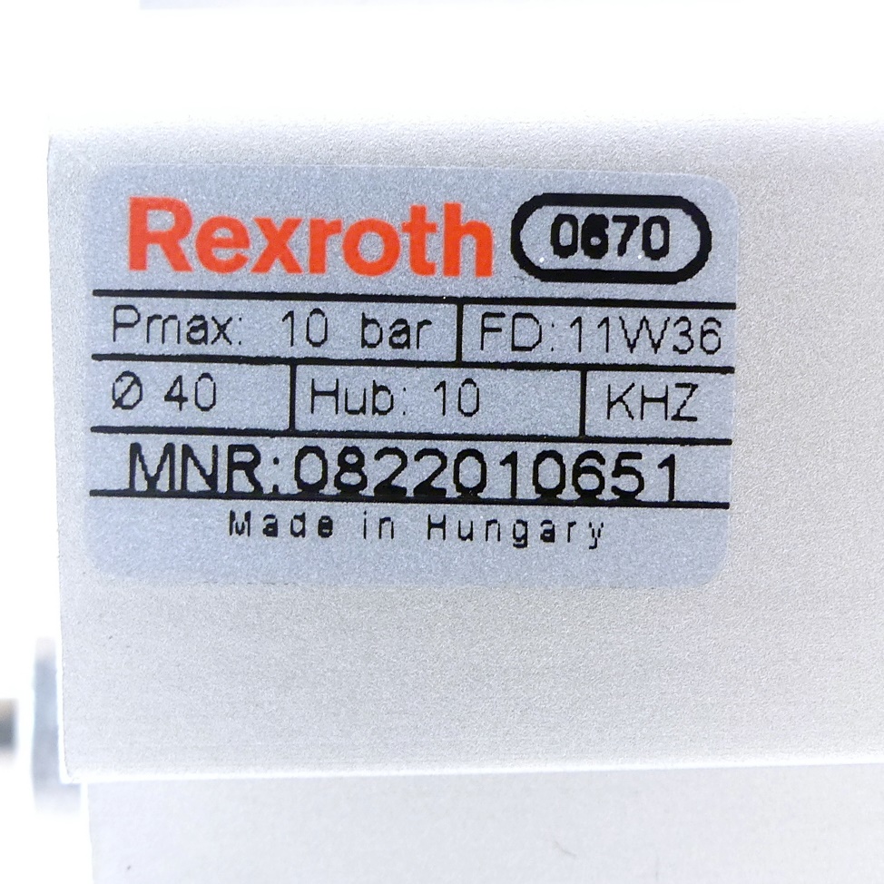 Pneumatic cylinder 0822010651 