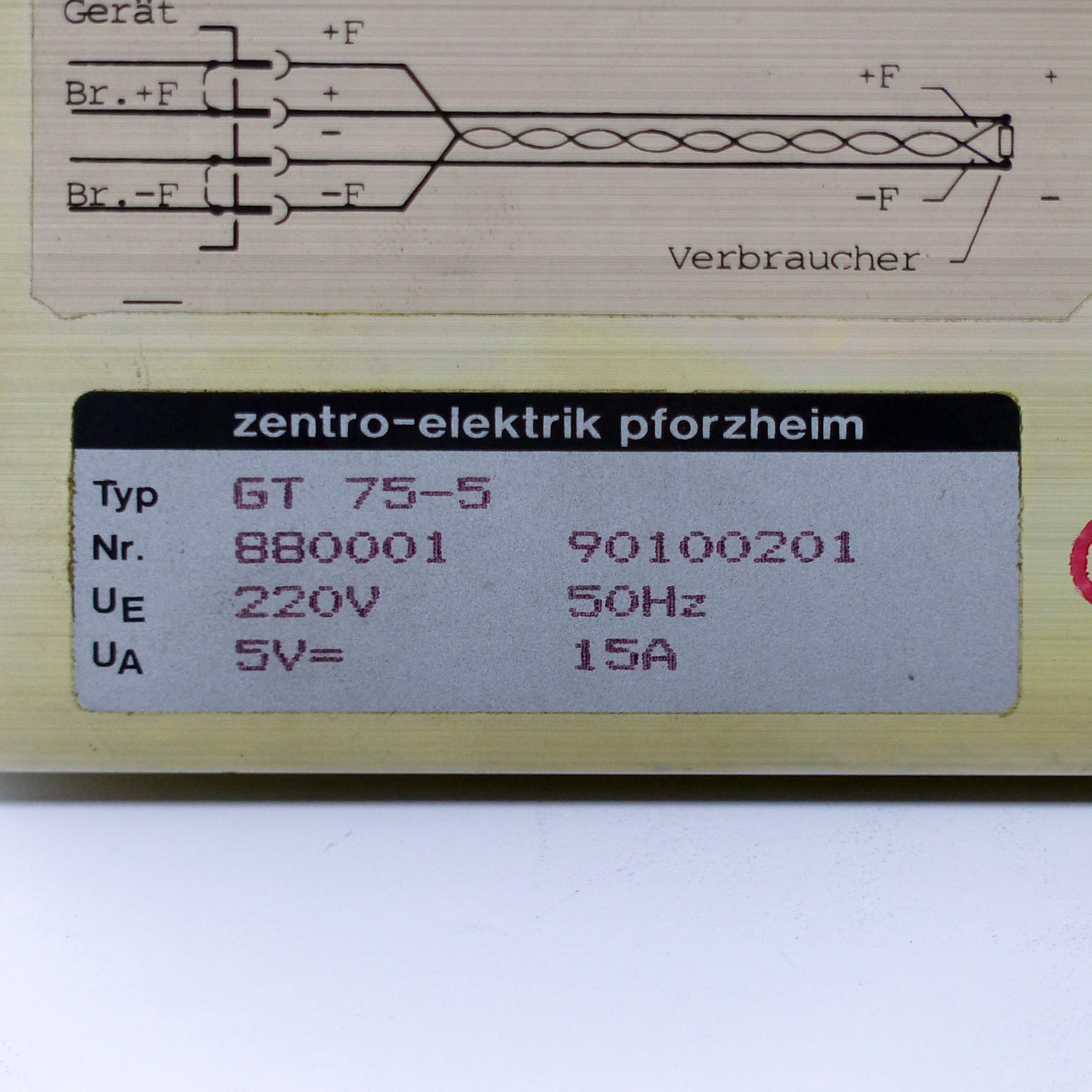 Power Supply Unit GT 75-5