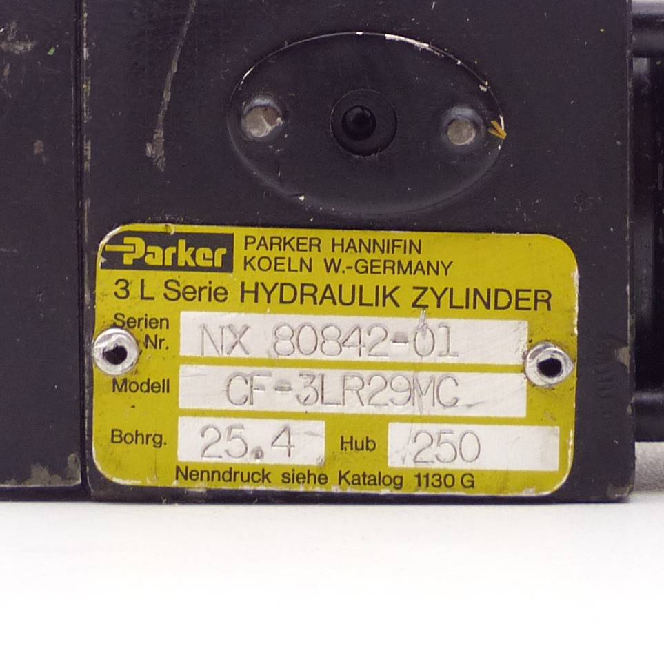 PARKER HYdraulikzylinder 25,4 x 250