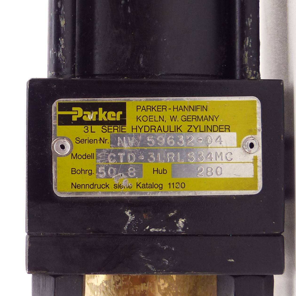 PARKER Hydraulikzylinder 50,8 x 280 