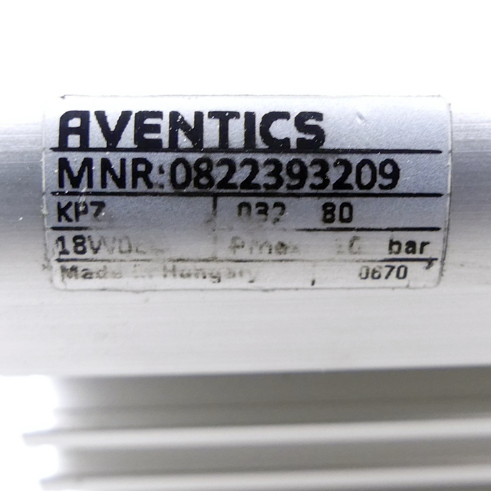 Pneumatic cylinder 0822393209