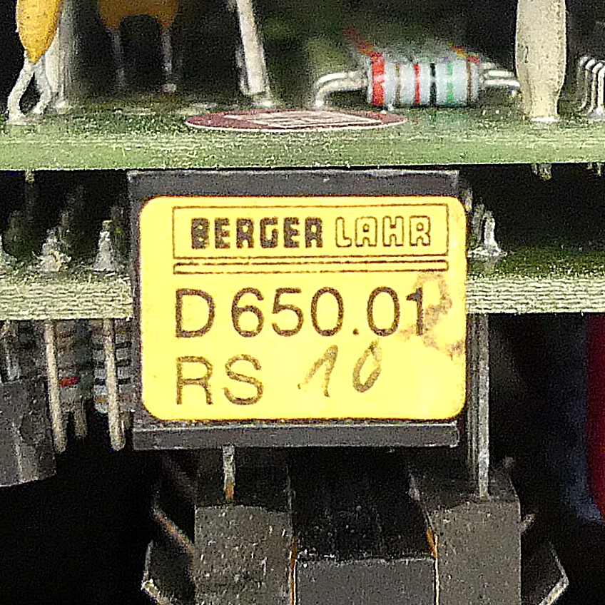 Leistungsansteuerkarte für 5-Phasen-Schrittmotoren D650.01