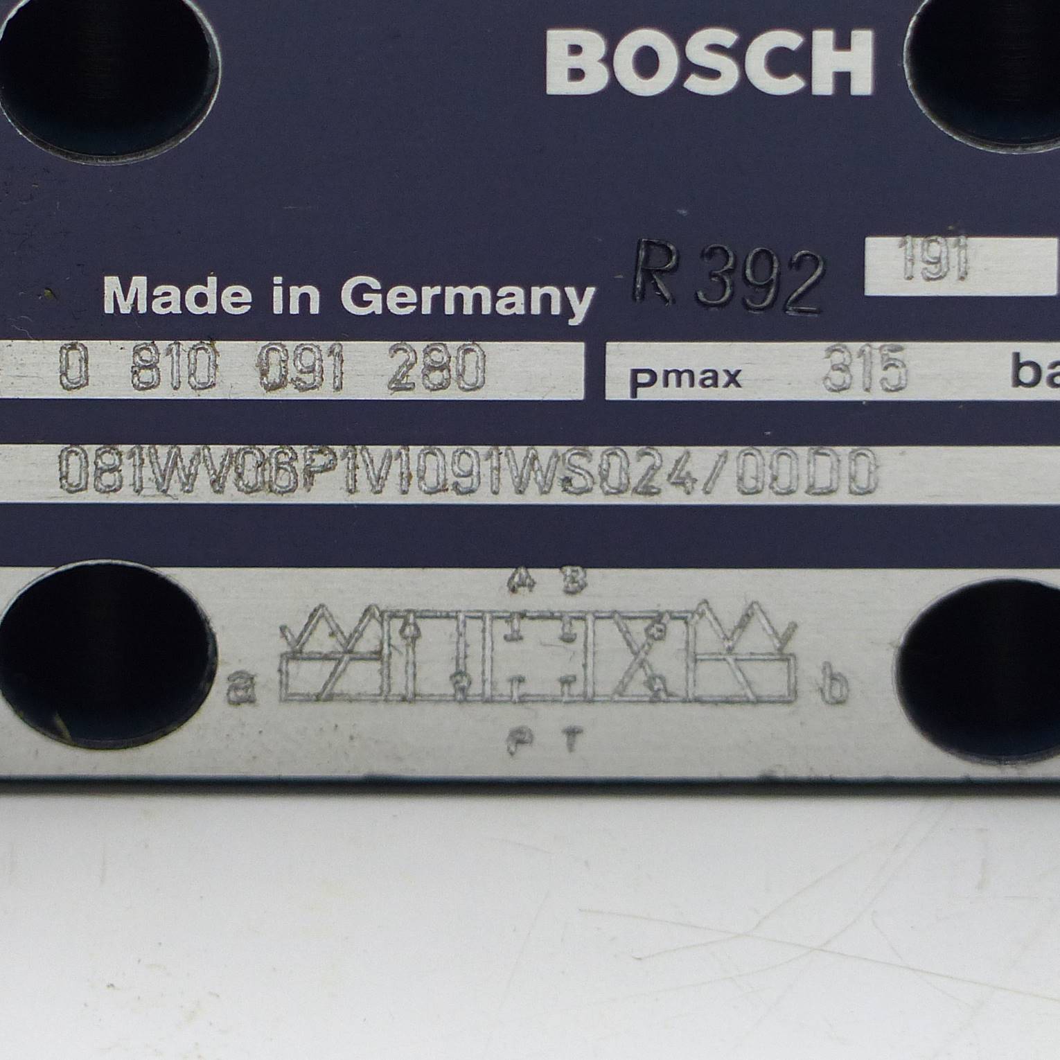 4/3 Wegeventil 081WV06P1V1091WS024/00D0 0810091280 Gebraucht