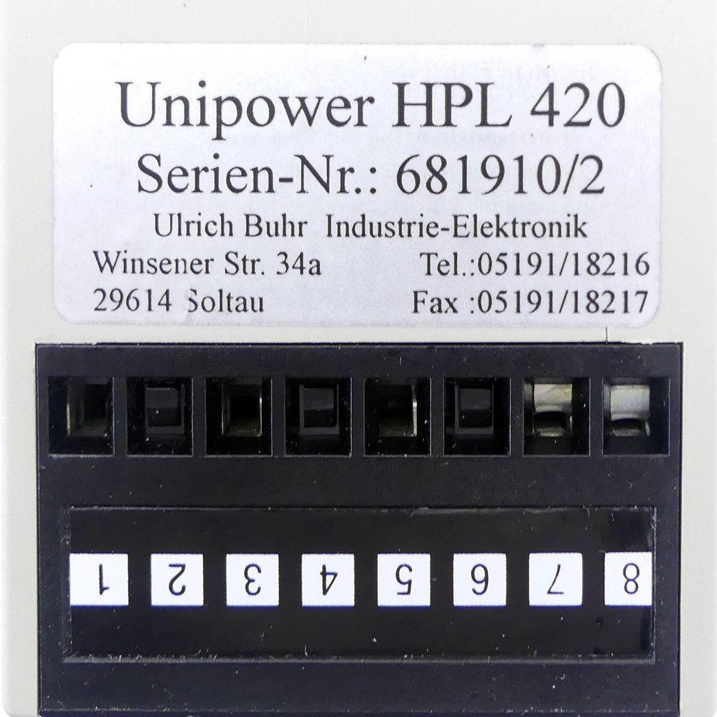 Motormanagement HPL 420 