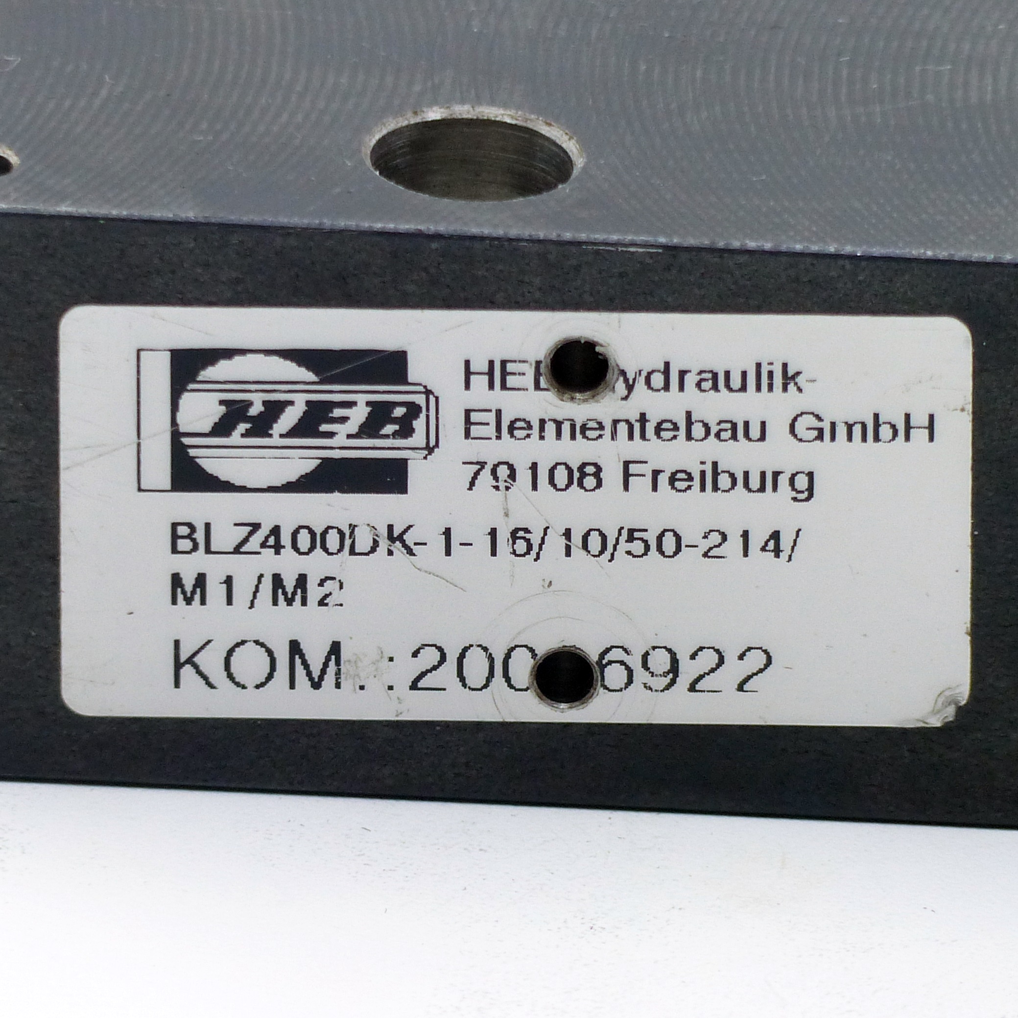 block cylinder  BLZ400DK-1-16/10/50-214/M1/M2 