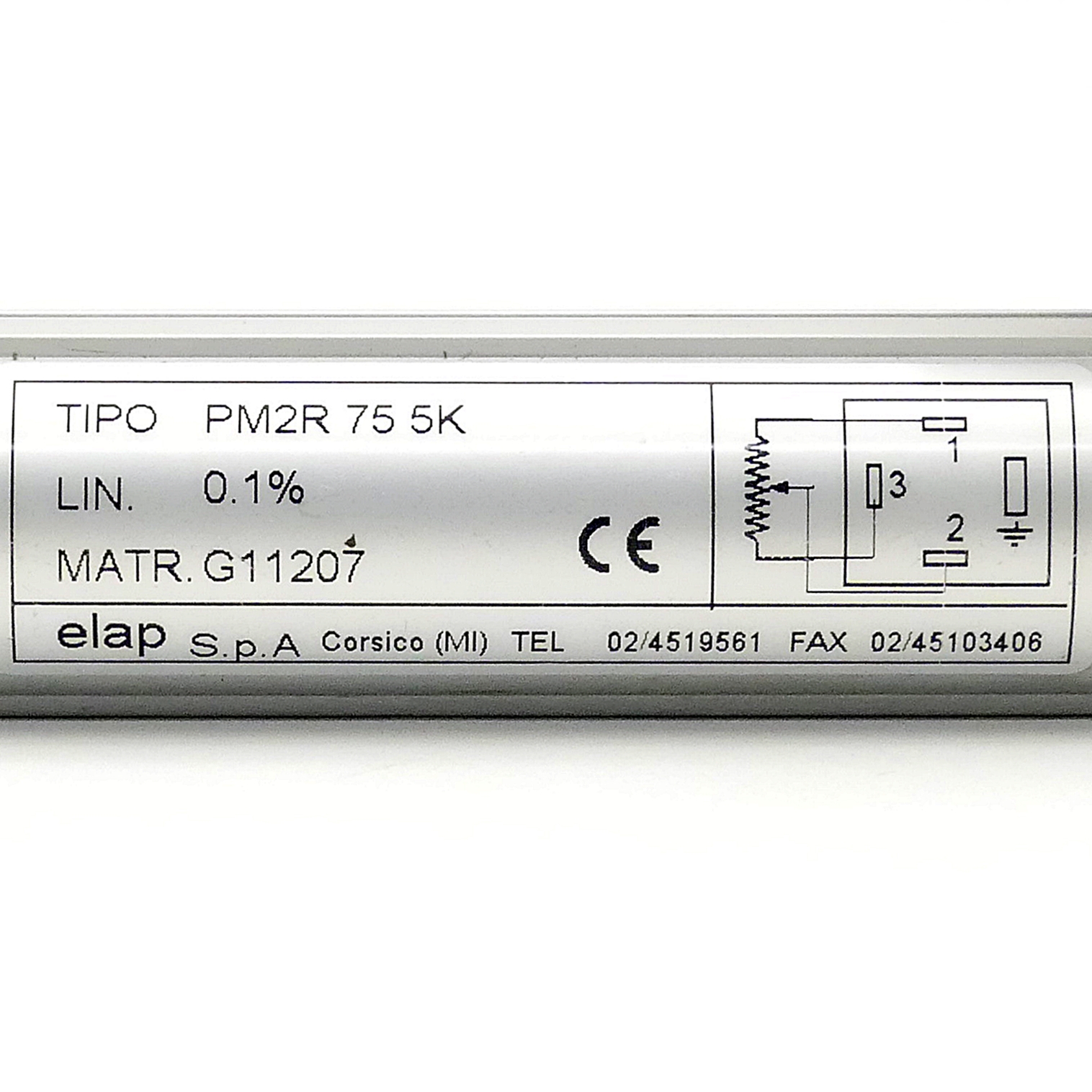 Linear Potentiometer PM2R 75 5K (PR2S 75 5K)