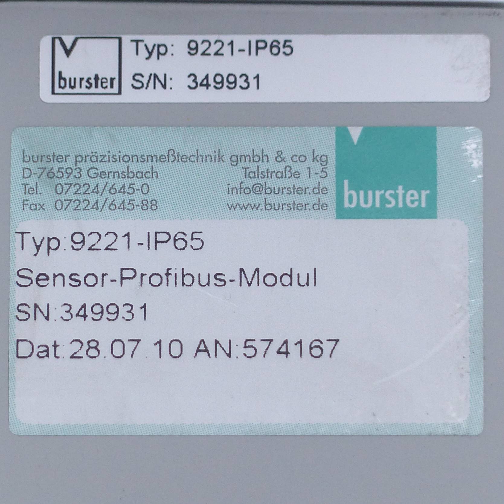 Sensor Profibus Module 