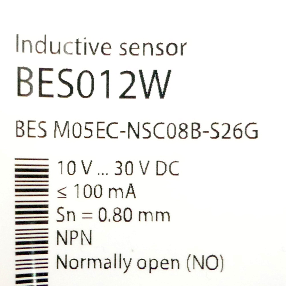 Induktiver Sensor BES M05EC-NSC08B-S26G