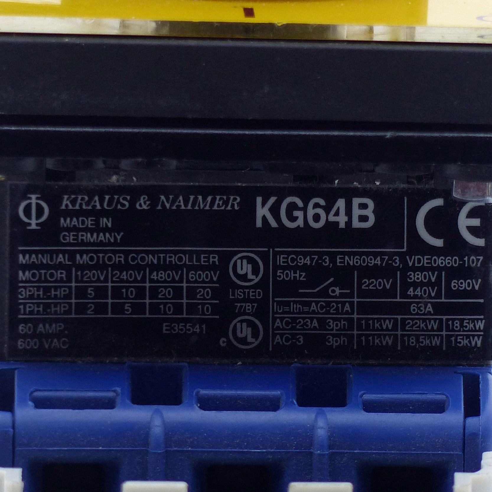 Main Switch  Refurbished