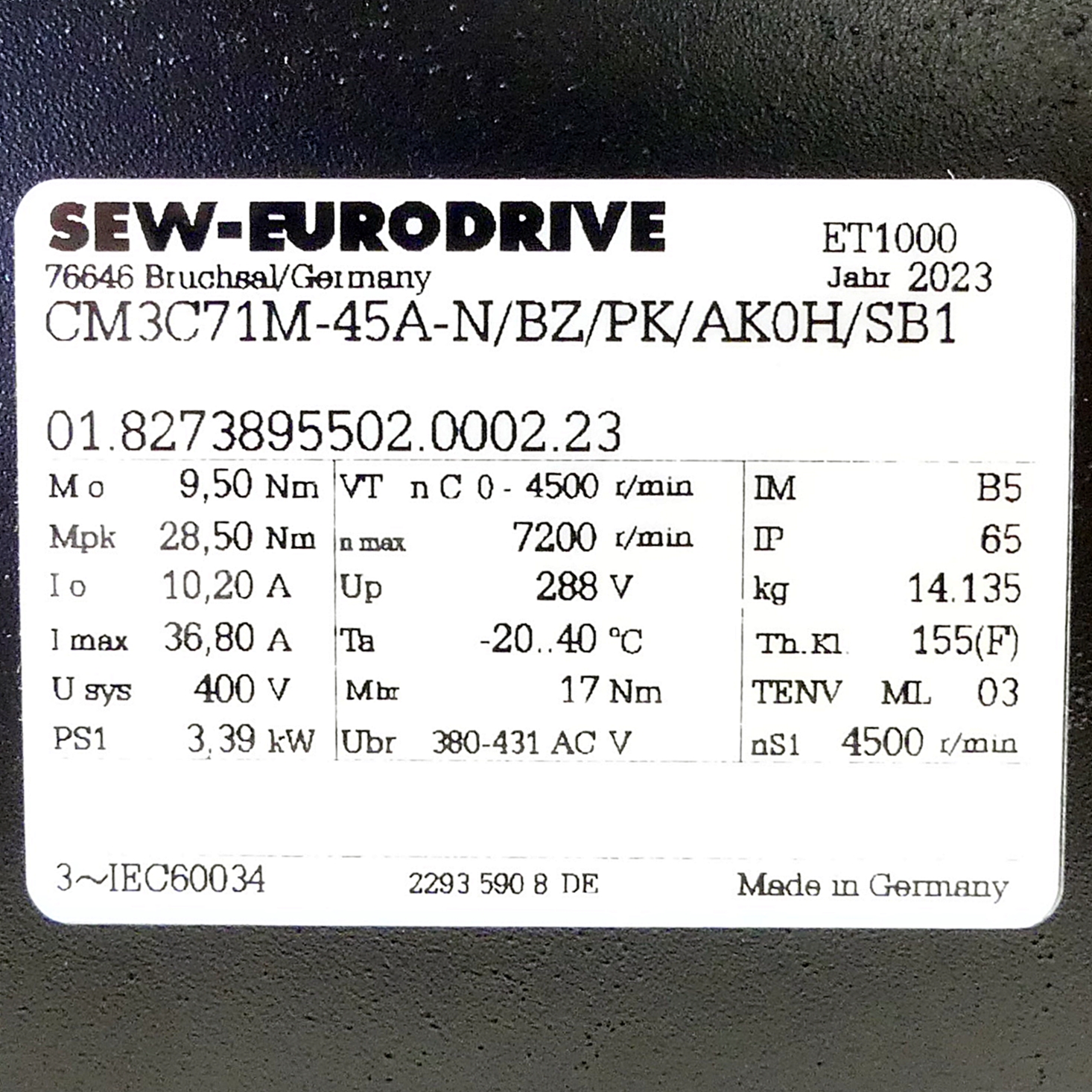 Synchronservomotor 
