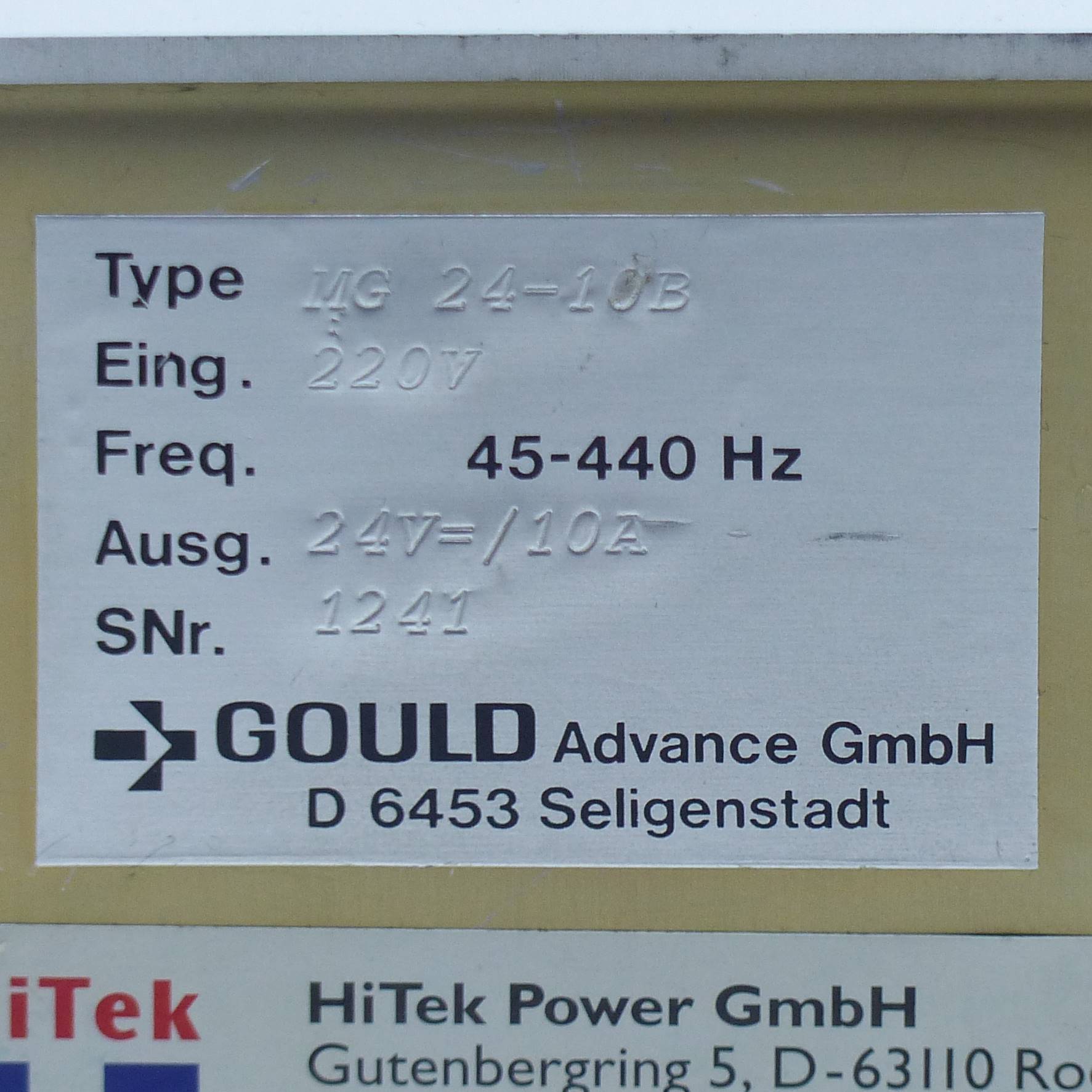 Energieversorgung