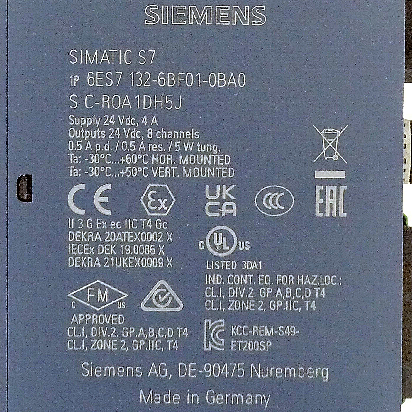 SIMATIC ET 200SP Digital output module