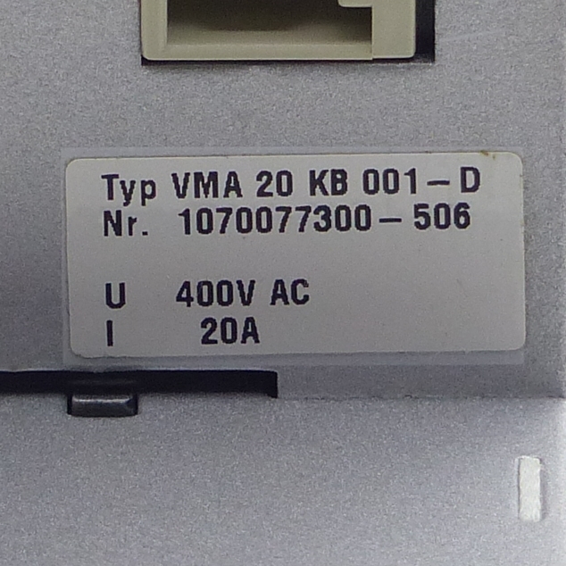 Servo Drive VMA 20 KB 001-D 
