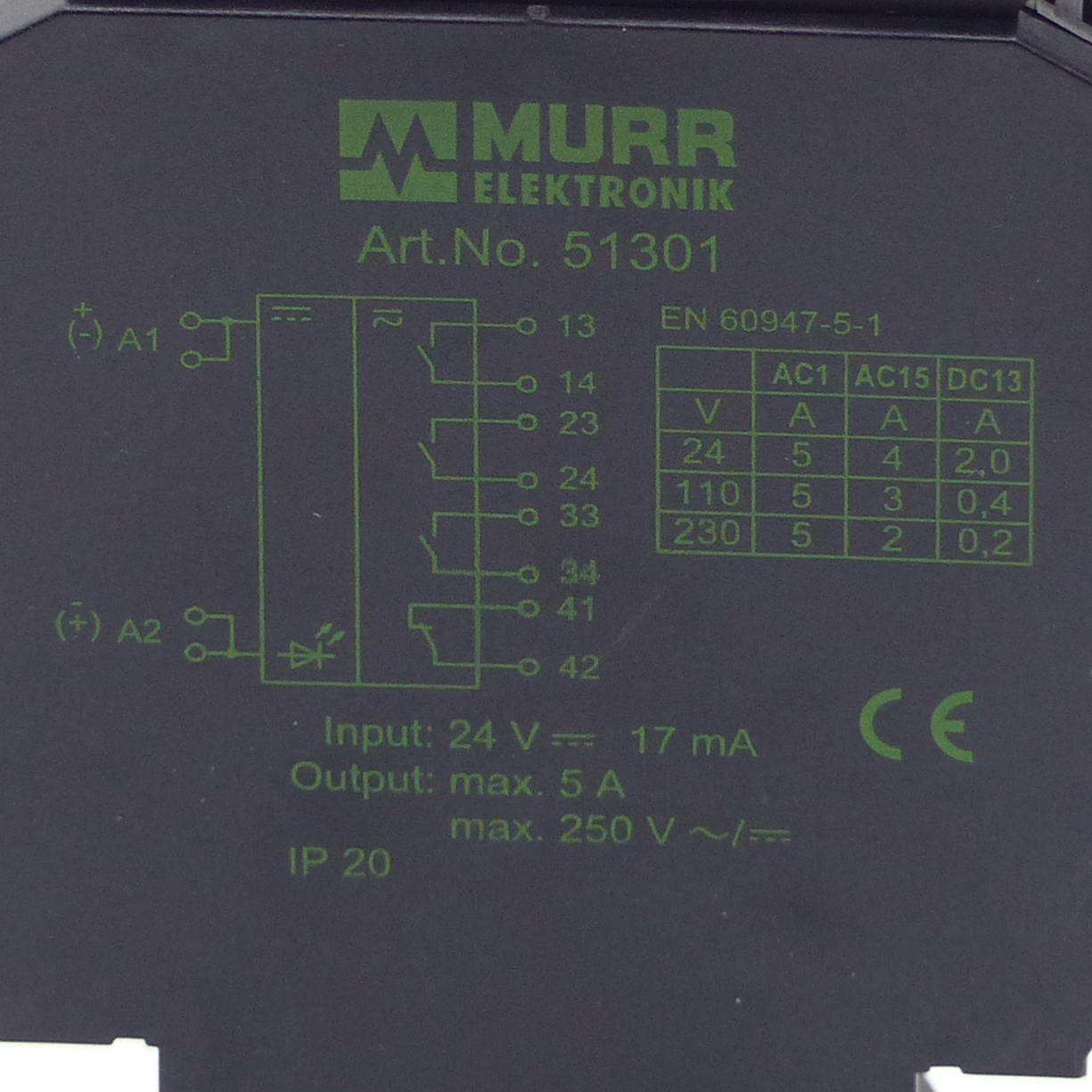 2 Pieces Output Relay RM 131/24 