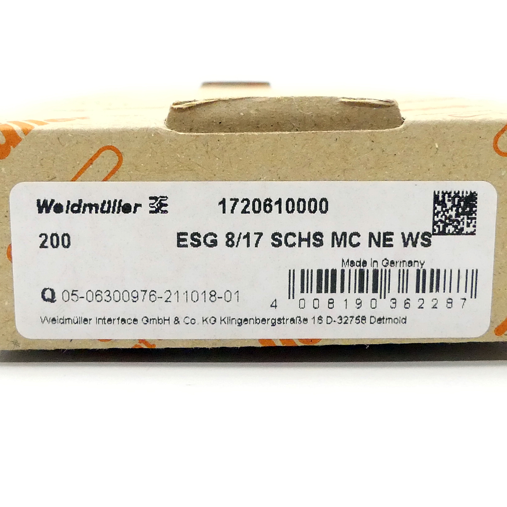 Gerätemarkierer ESG 8/17 SCHS MC NE WS (200 St.)