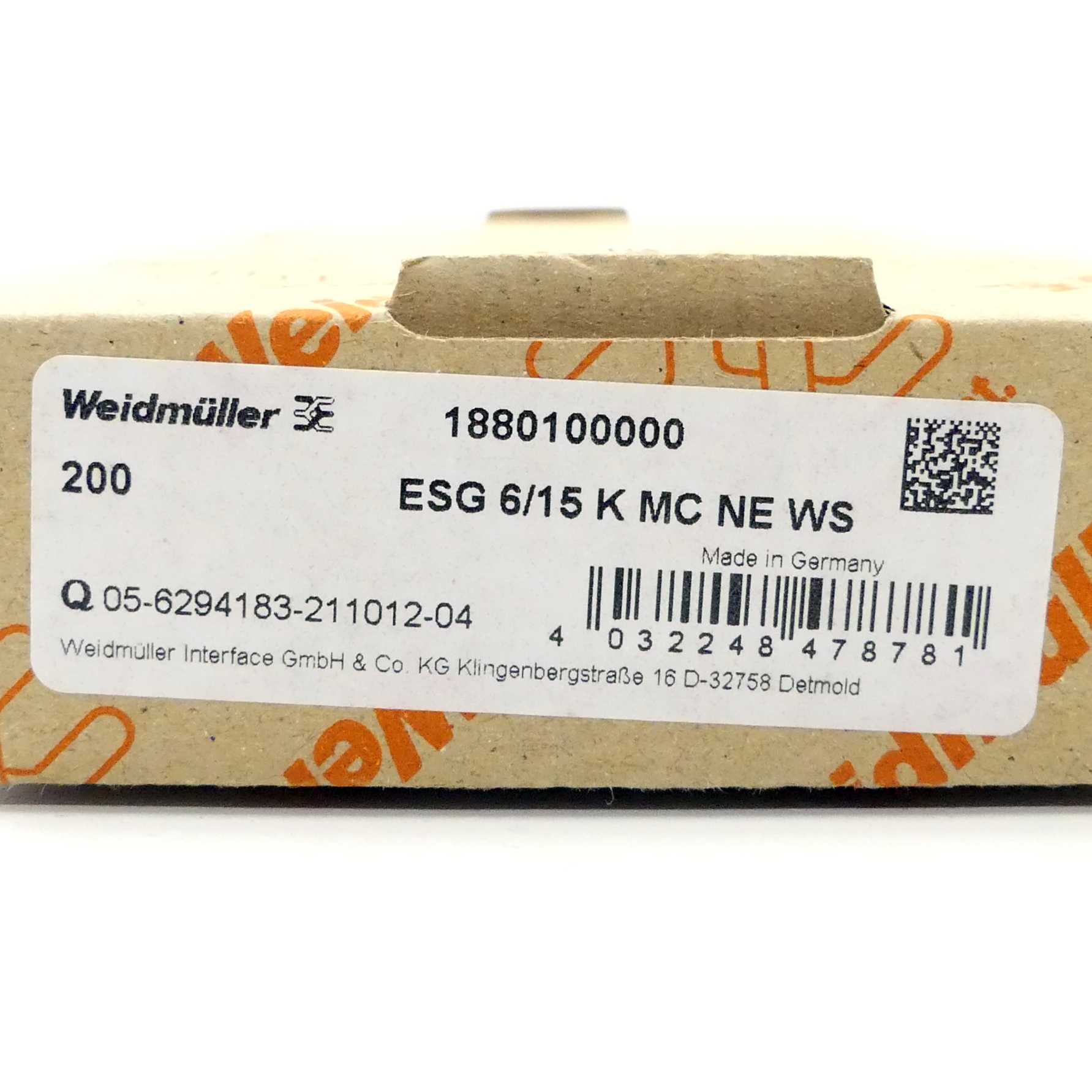 Gerätemarkierer ESG 6/15 K MC NE WS (200 St.)