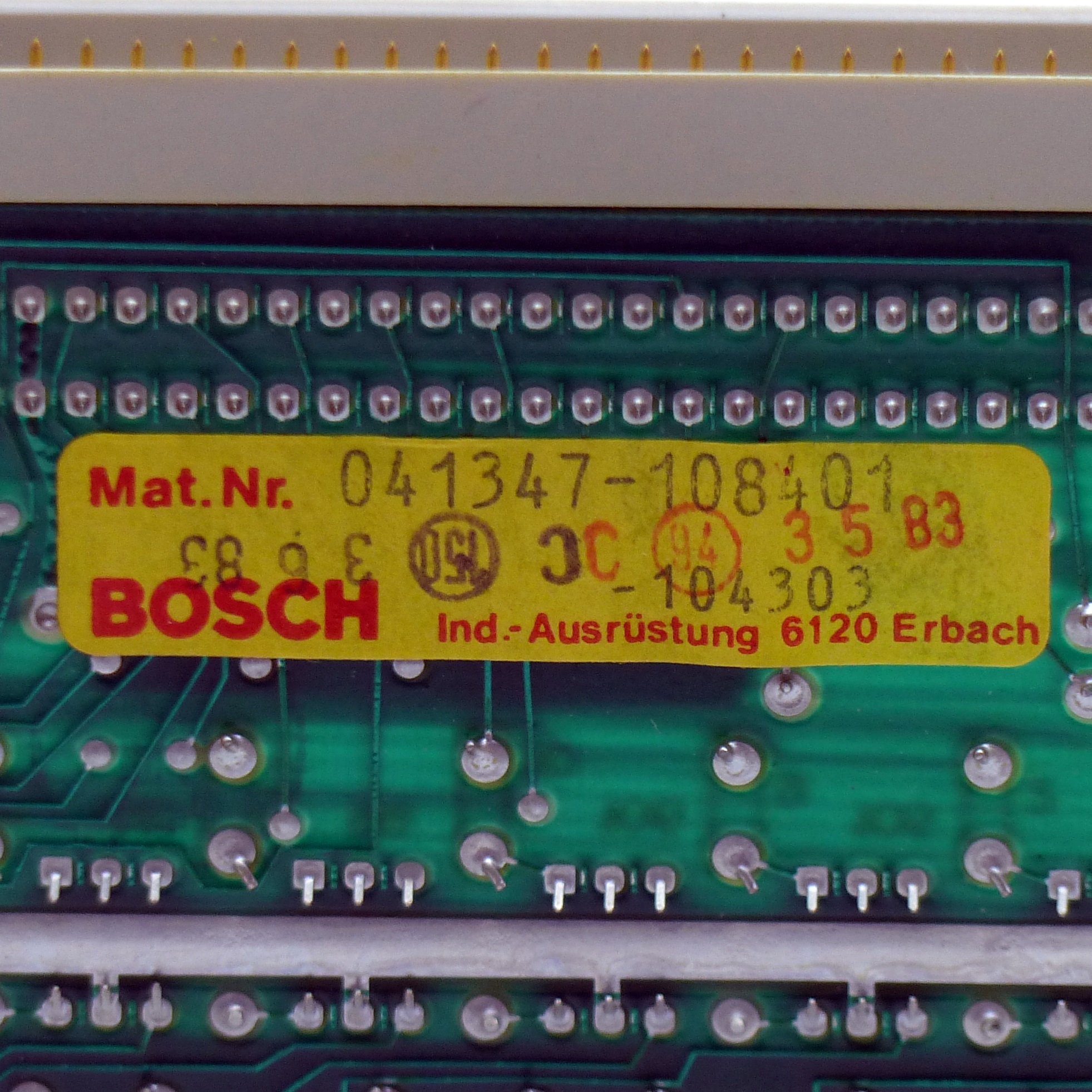 Output Card 041347-108401 