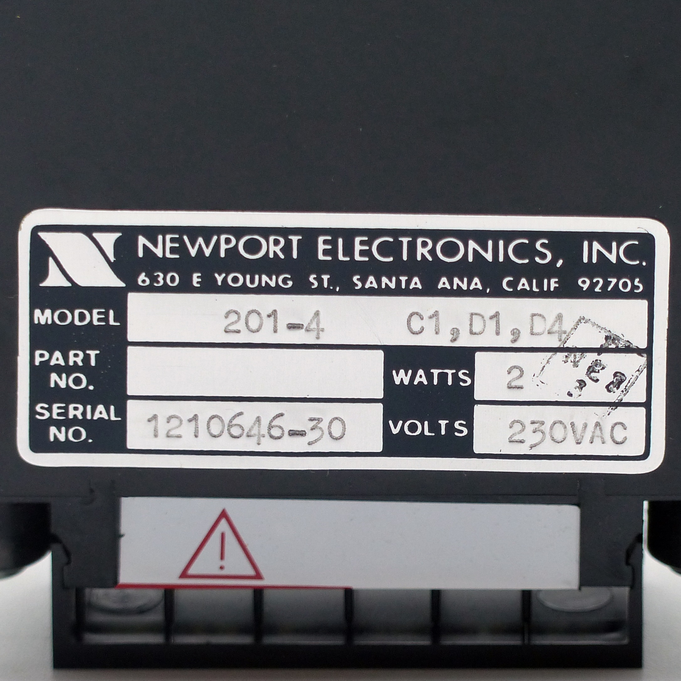 Voltmeter 201-4