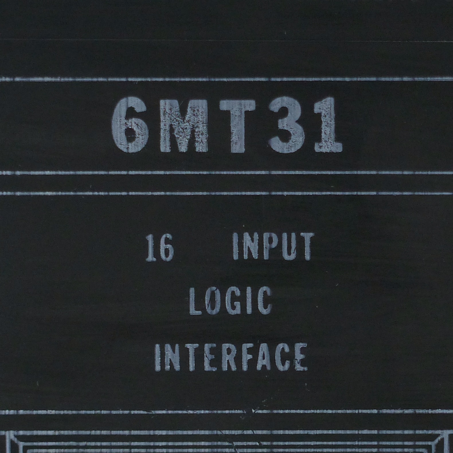 Input Logic Interface Modul 6MT31