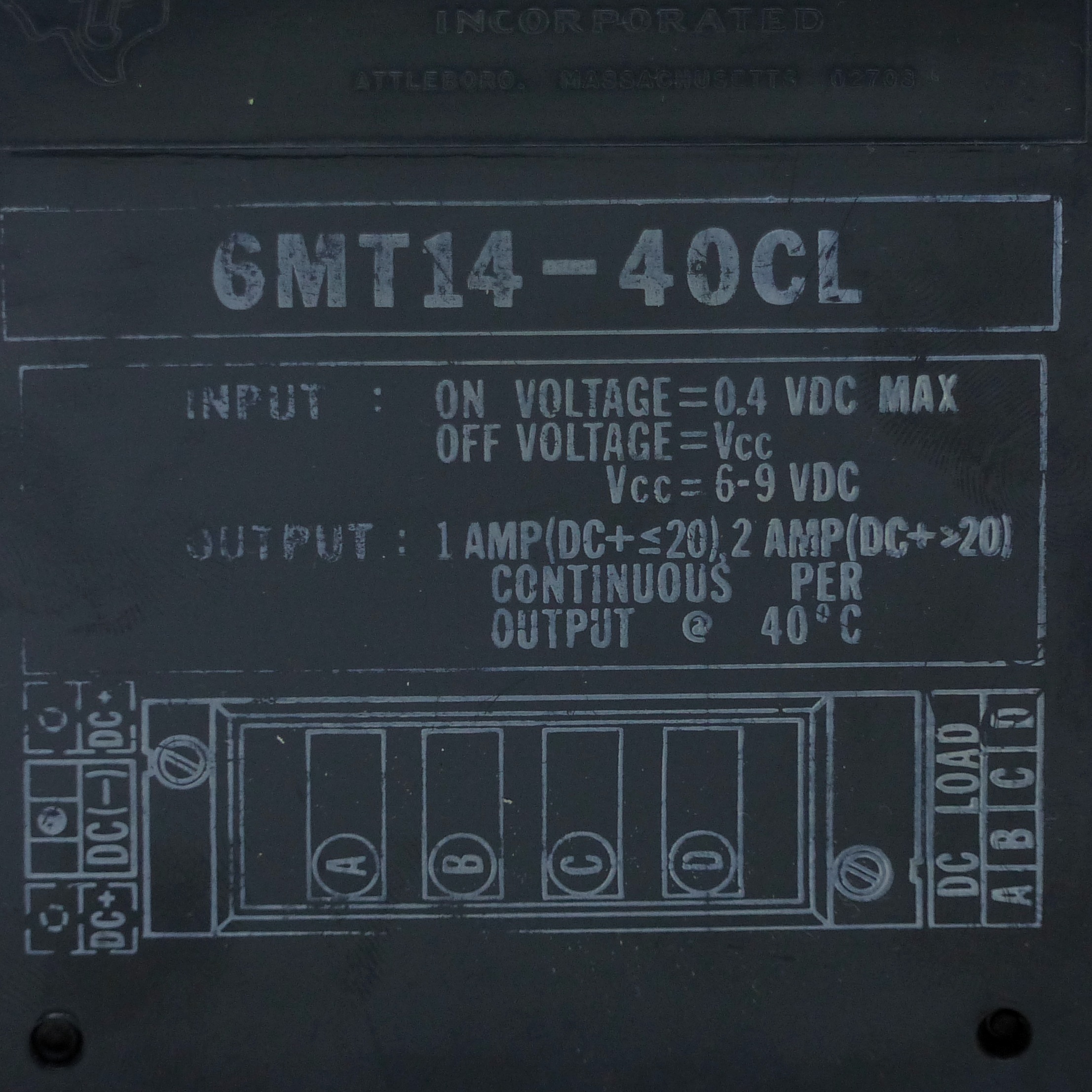 Input Logic Interface Modul 6MT14-40CL 