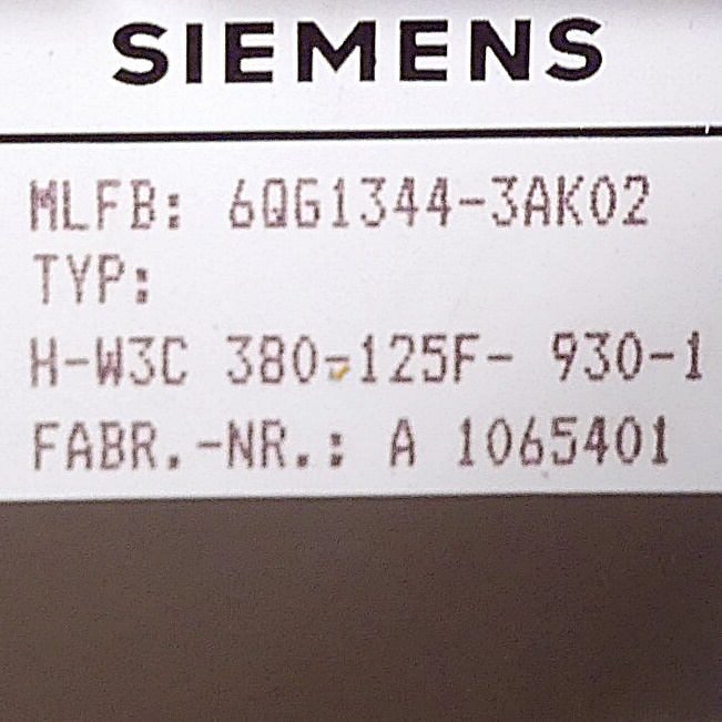 H-W3C380-125F-930-1 Three-phase current controller 