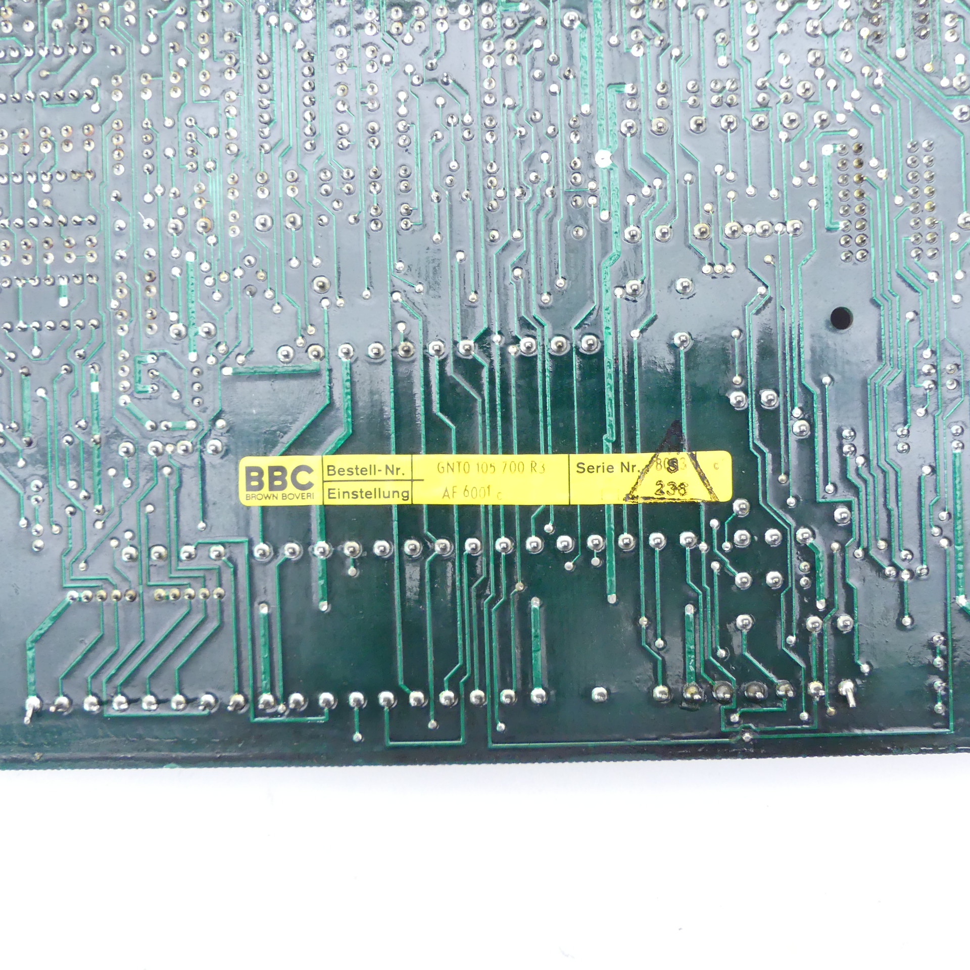 AF6001C Replacement Board GNT0105700R3 
