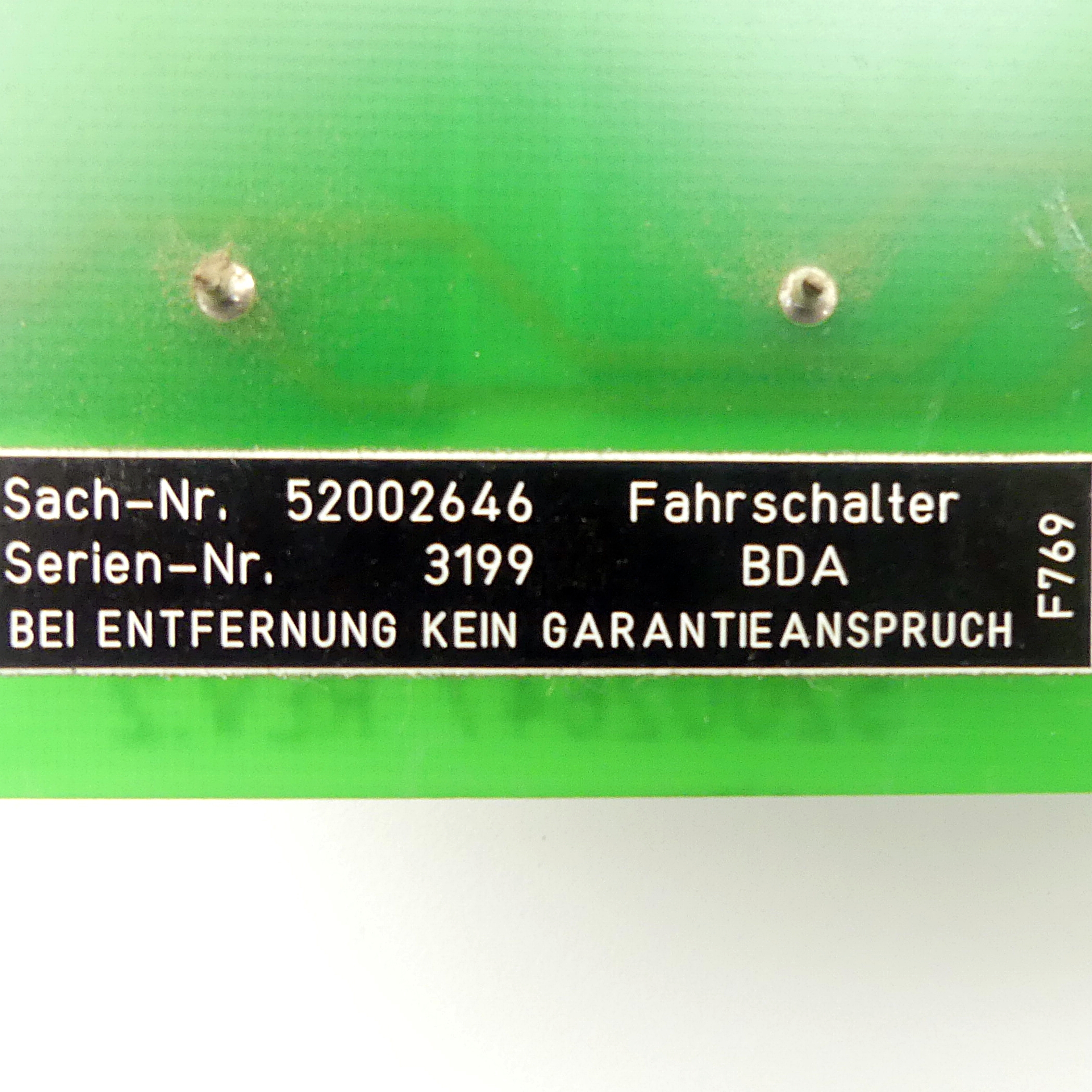 Control unit