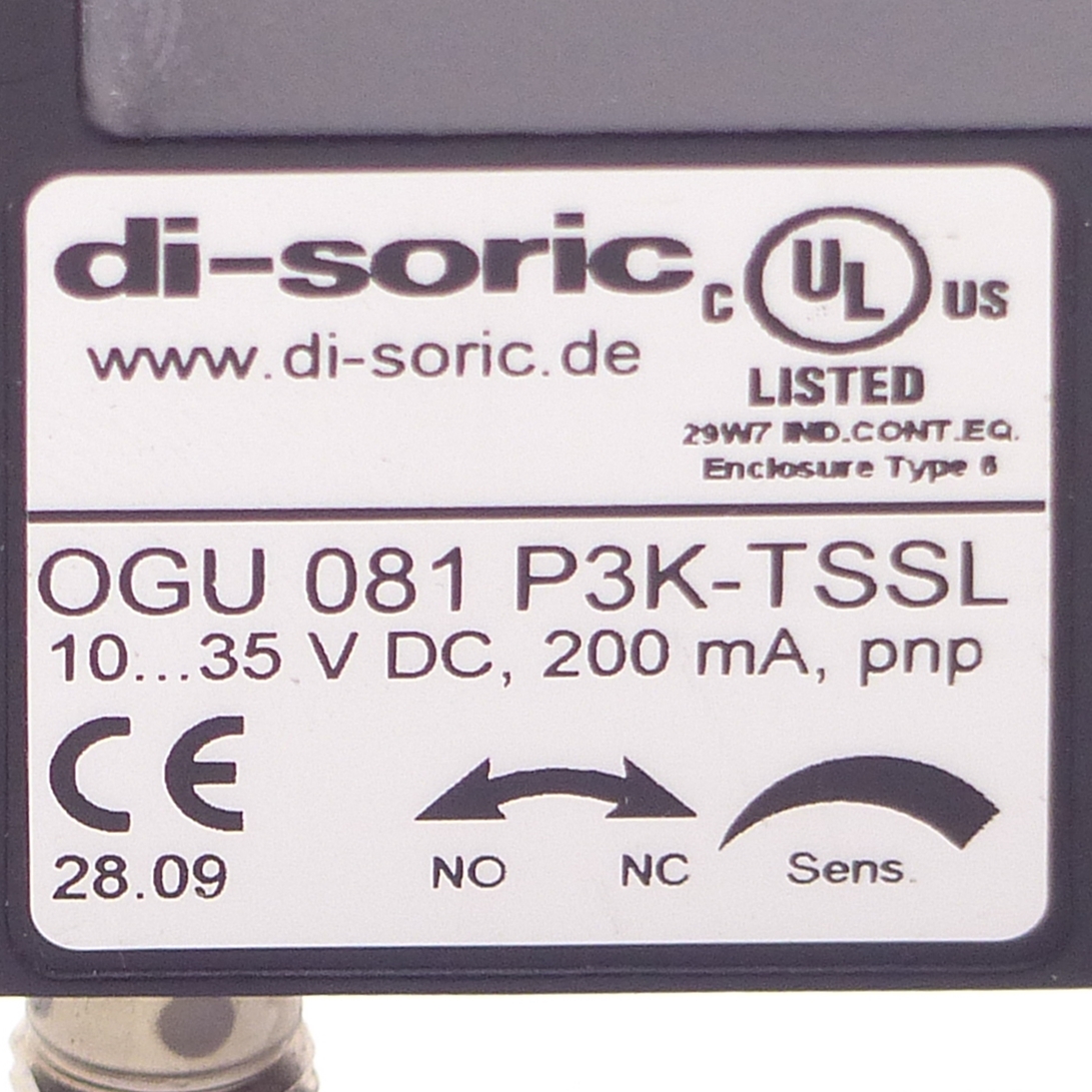 Lichtschranke OGU 081 P3K-TSSL 