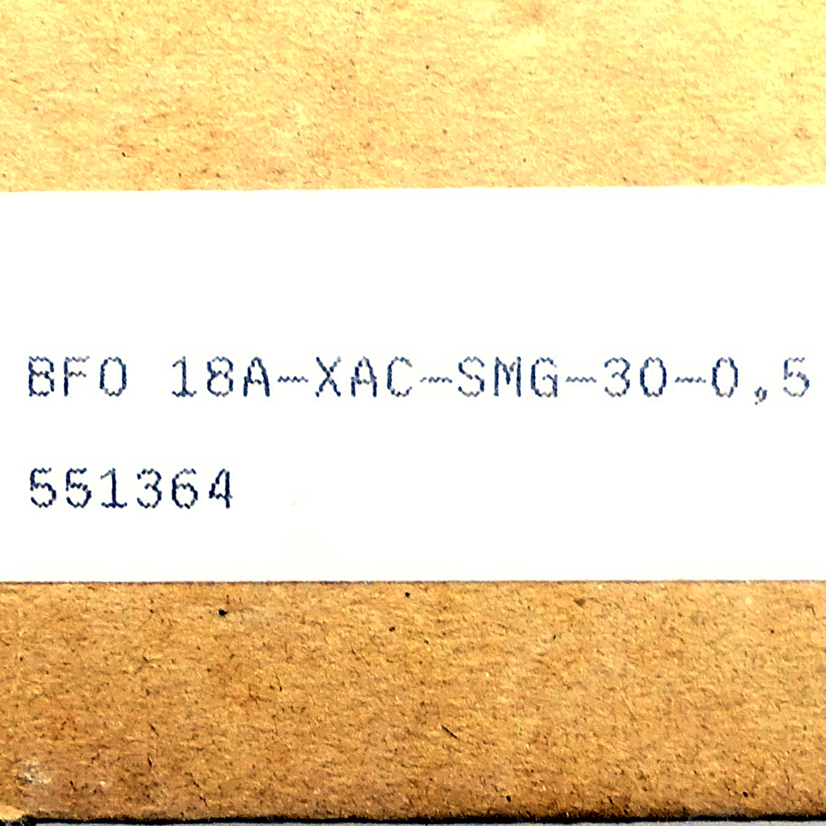 Fiber optic cableBF0 18A-XAC-SMG-30-0,5 