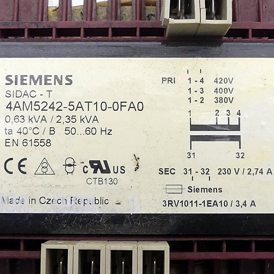 Sidac - T Transformator
