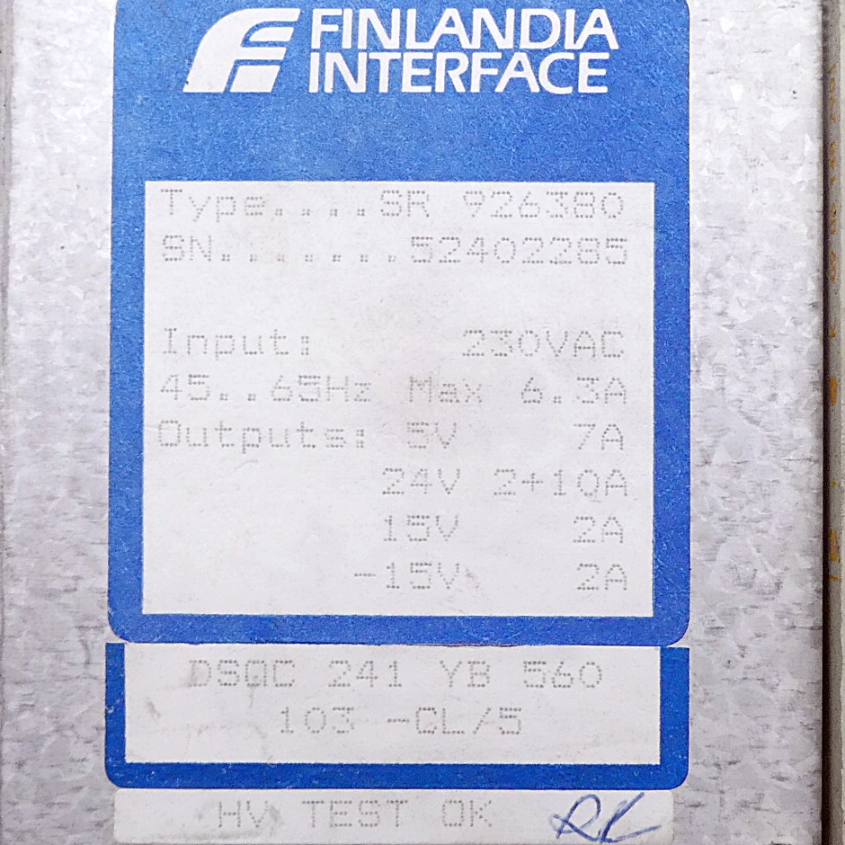 SR 926380 Netzteil