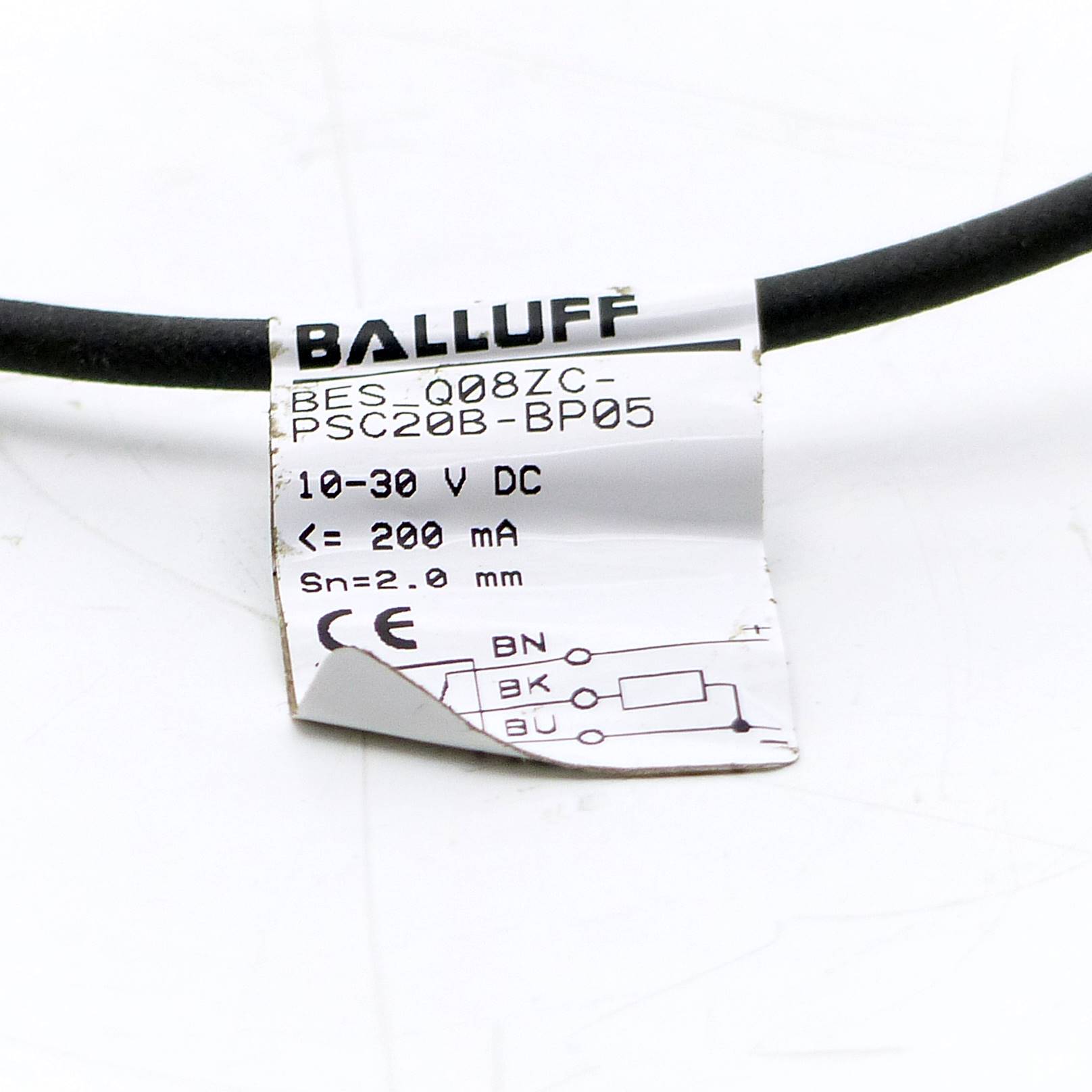 inductive proximity switch BES Q08ZC-PSC20B-BP05 