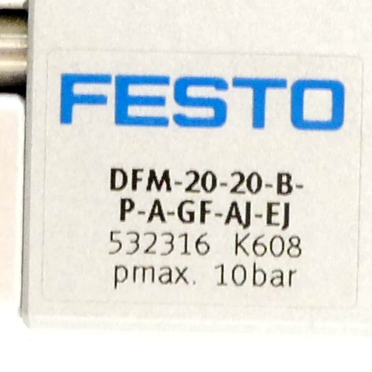 guided drive DFM-20-20-B-P-A-GF-AJ-EJ
