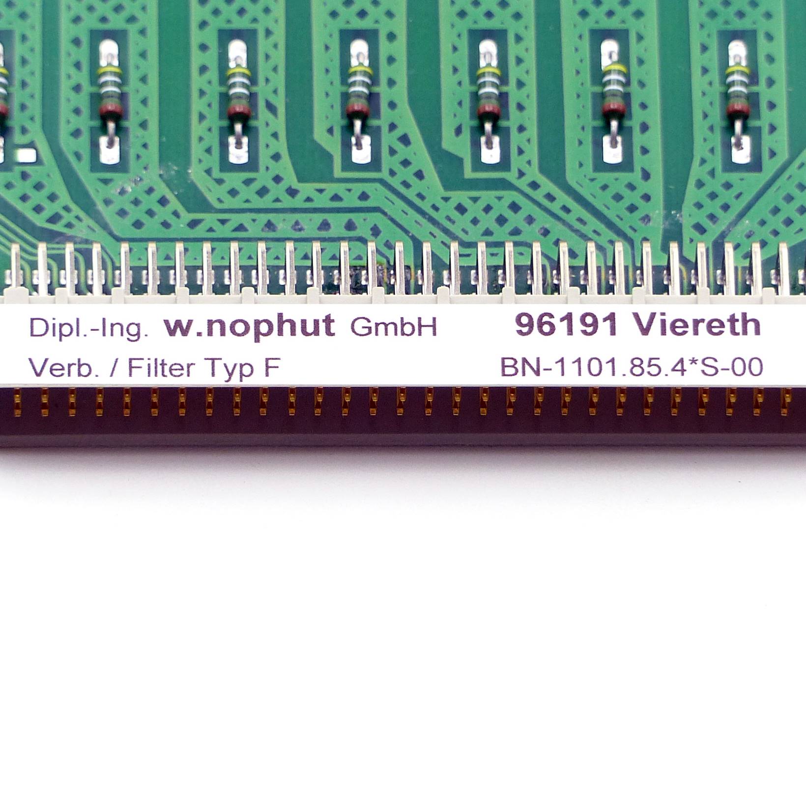 Filterkarte-Verbinder Typ F 