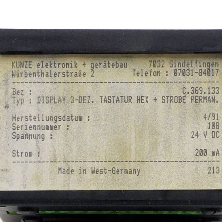 SPS Keyboard