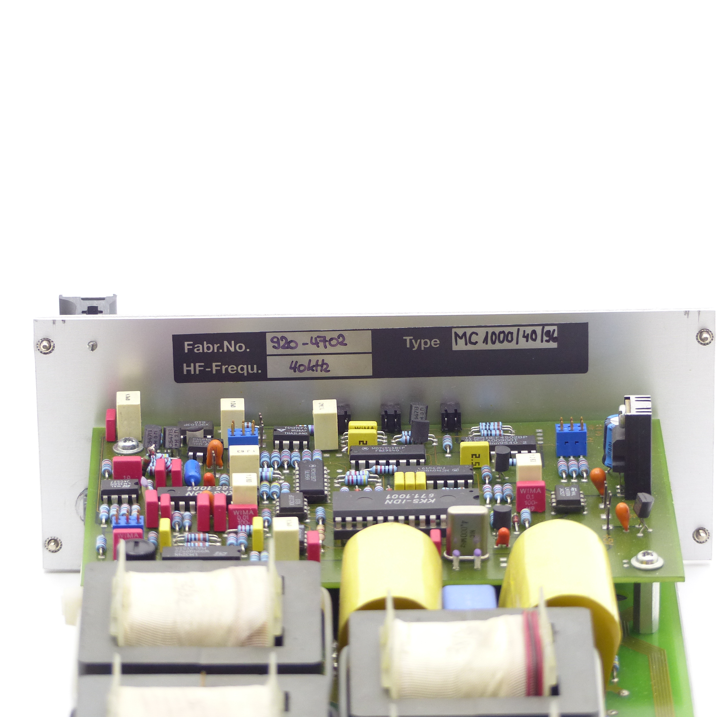 Ultraschallgenerator / Hochfrequenzmodul 