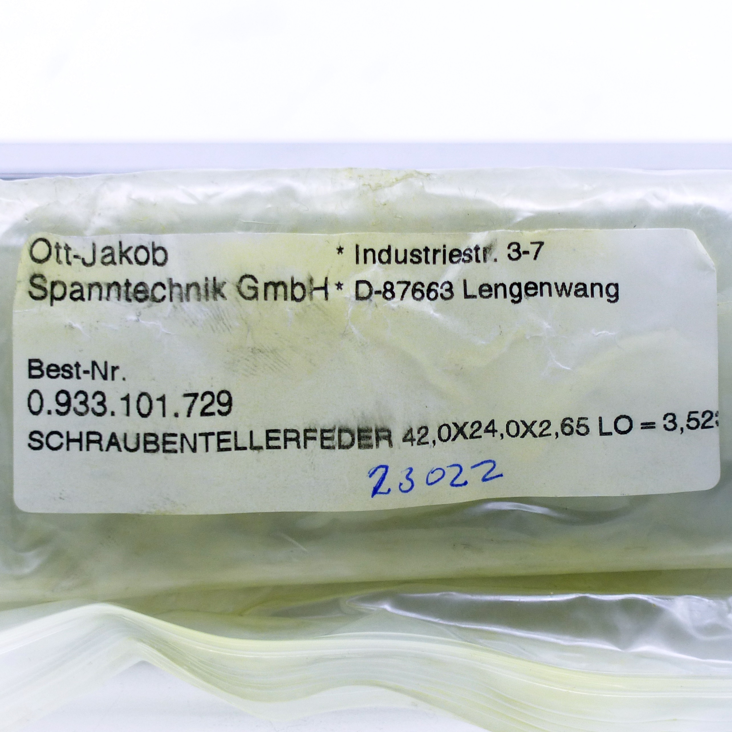 Schraubentellerfeder  Neu