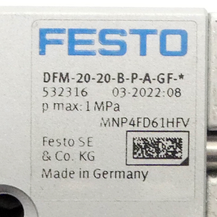 guided drive DFM-20-20-B-P-A-GF-