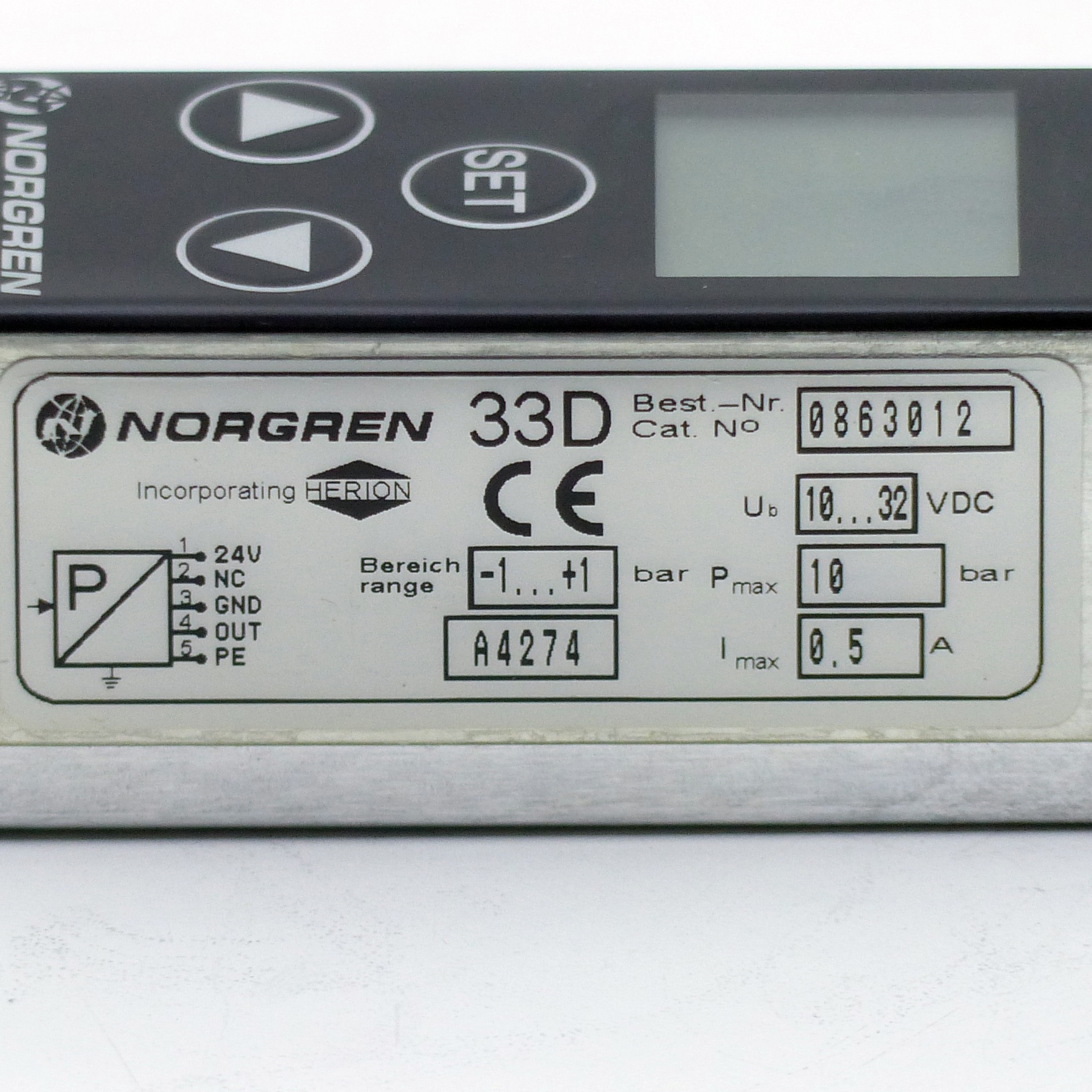 Pressure Switch 0863012 