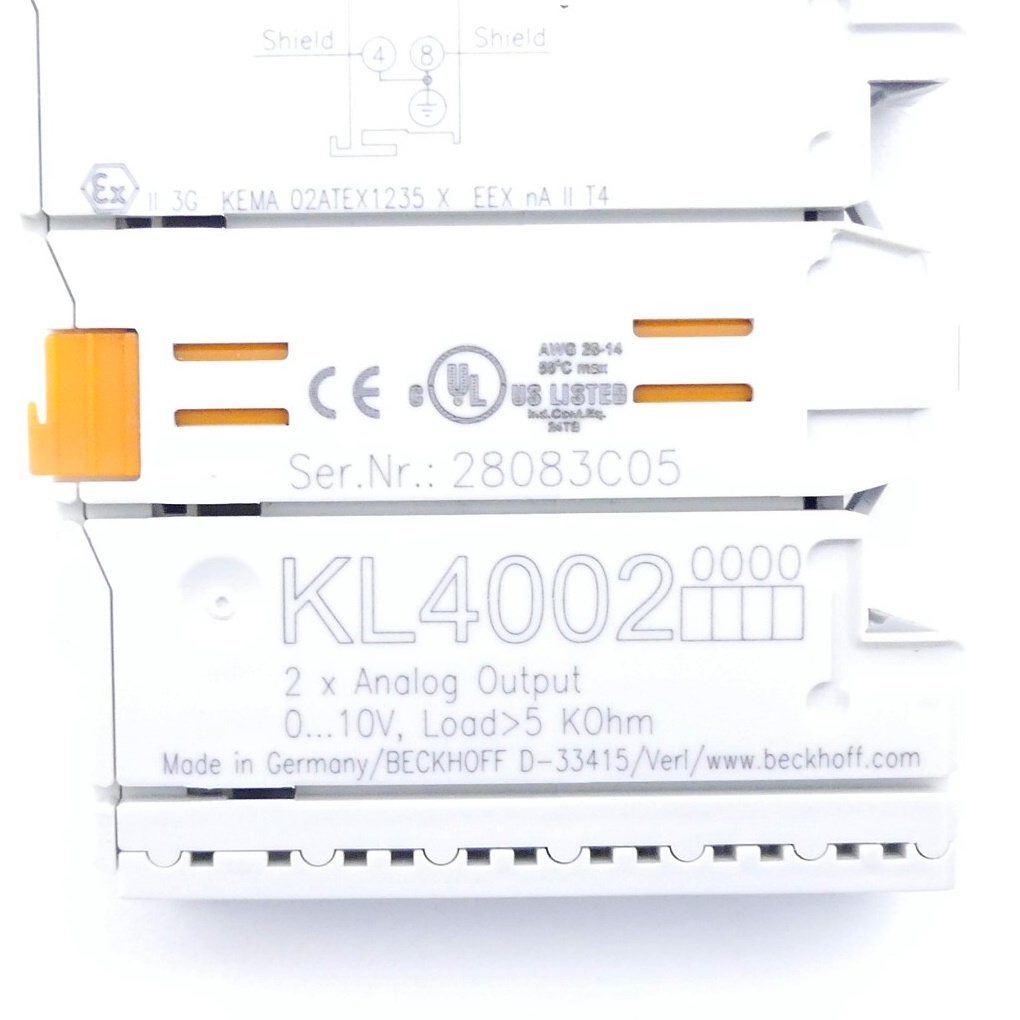 Analog output Terminal  