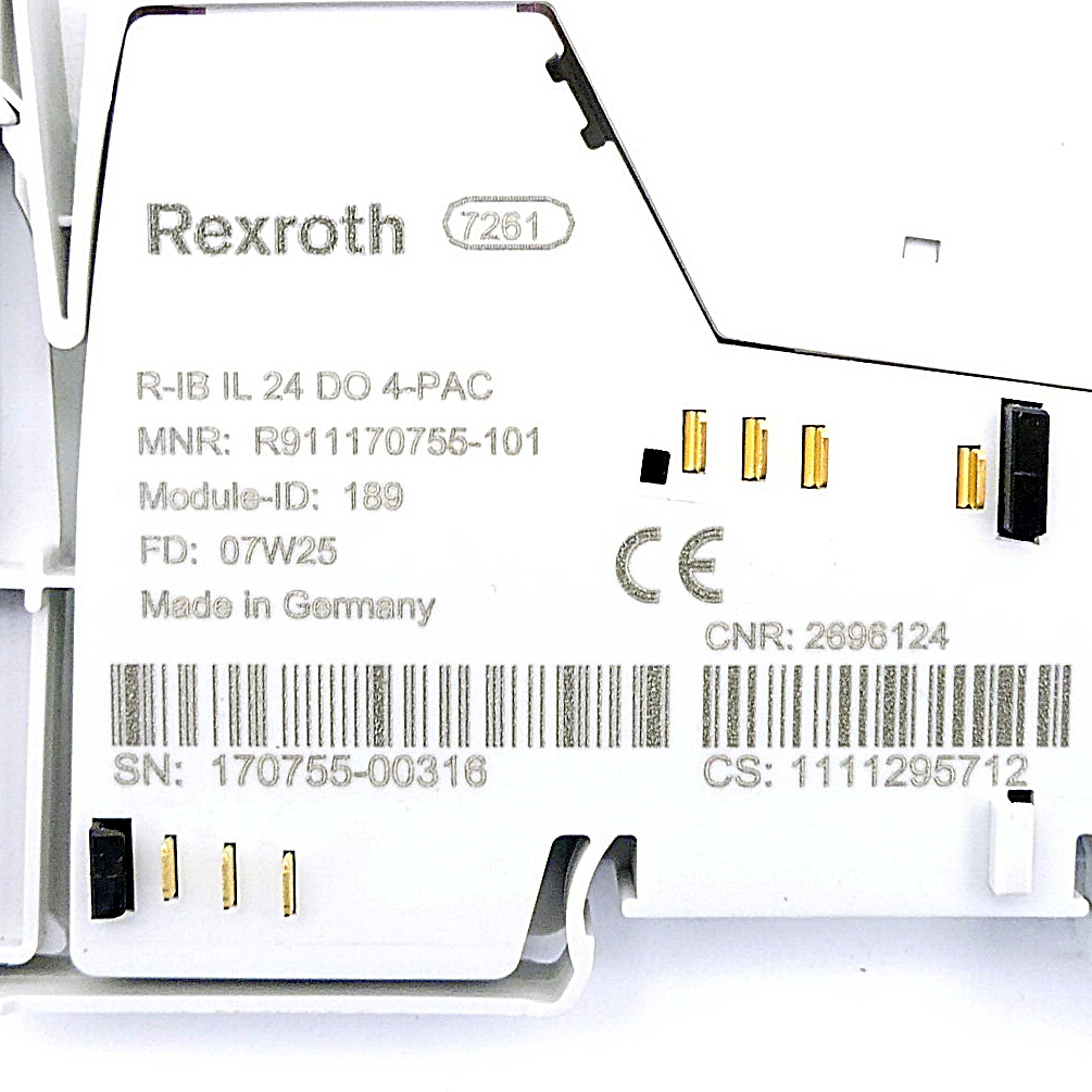 Digital output bus terminal R-IB IL 24 DO 4-PAC 