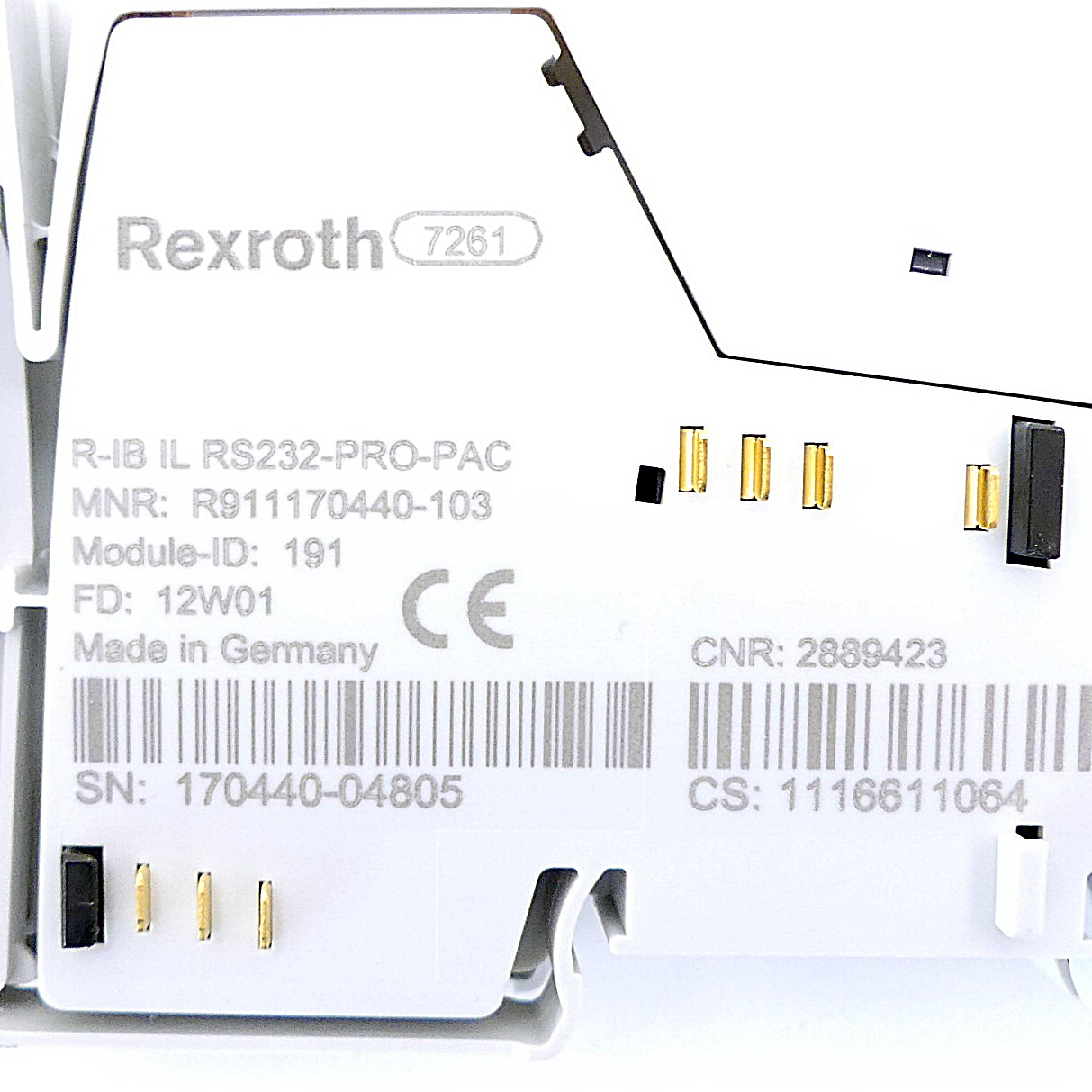 Serielle Einheit R-IB IL RS232-PRO-PAC