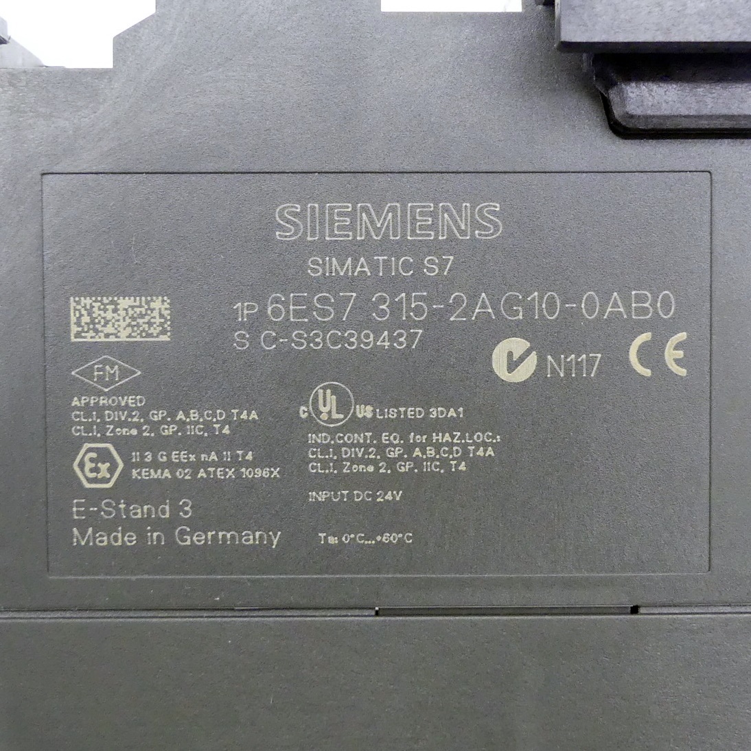 Simatic S7-300 CPU315-2DP 