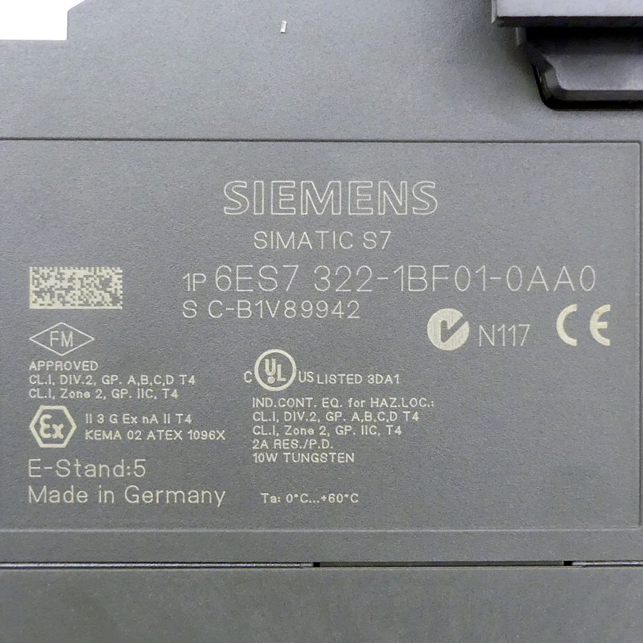 SIMATIC S7-300 Digital output SM 322