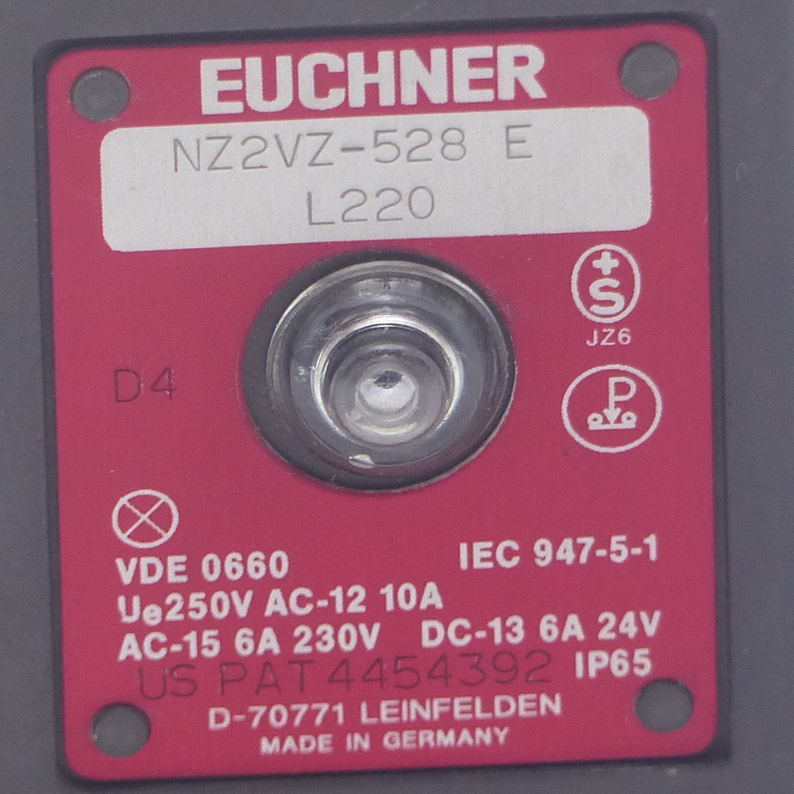 Sicherheitsschalter NZ2VZ-528 E L220 