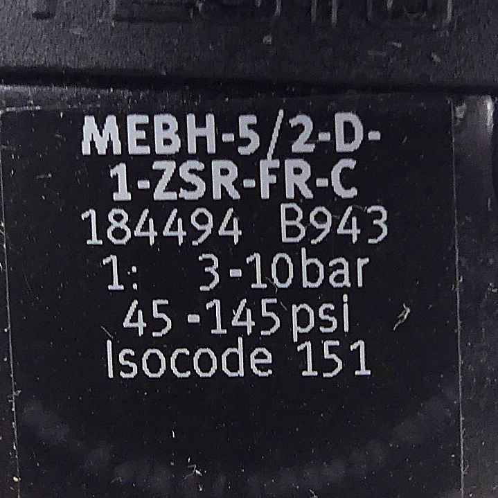 Magnetventil MEBH-5/2-D-1-ZSR-FR-C 