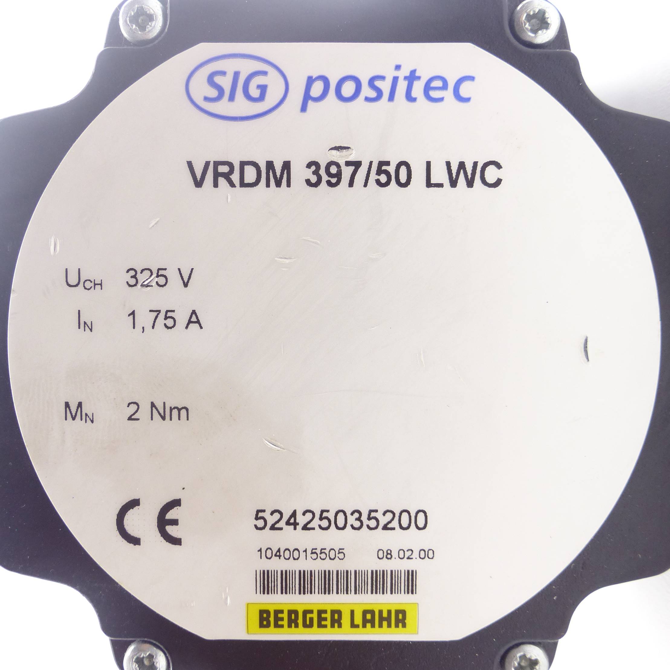 Step Motor VRDM 397/50 LWC 