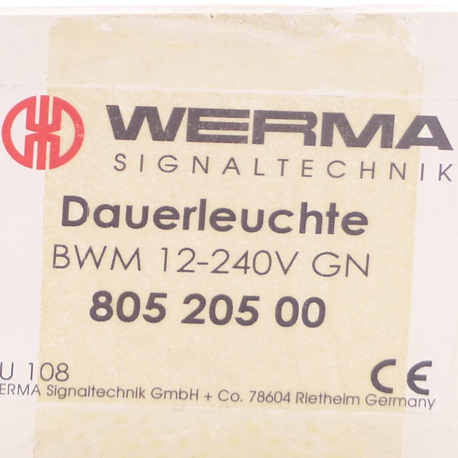 Dauerleuchte 12-240 V GN 