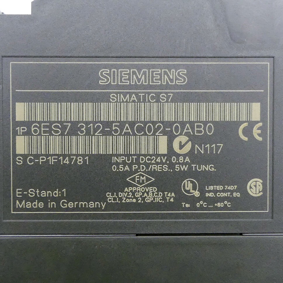 SIMATIC S7-300 CPU312 IFM