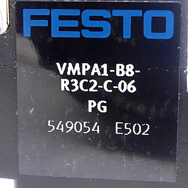 Reglerplatte VMPA1-B8-R3C2-C-06 